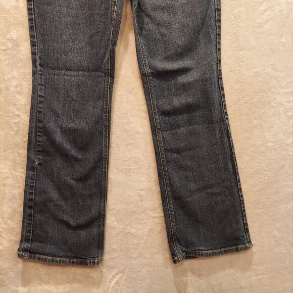 Tommy Hilfiger Hope Boot Jeans Womens Size 12R 32x29 Dark Wash Bootcut logo - Picture 4 of 13